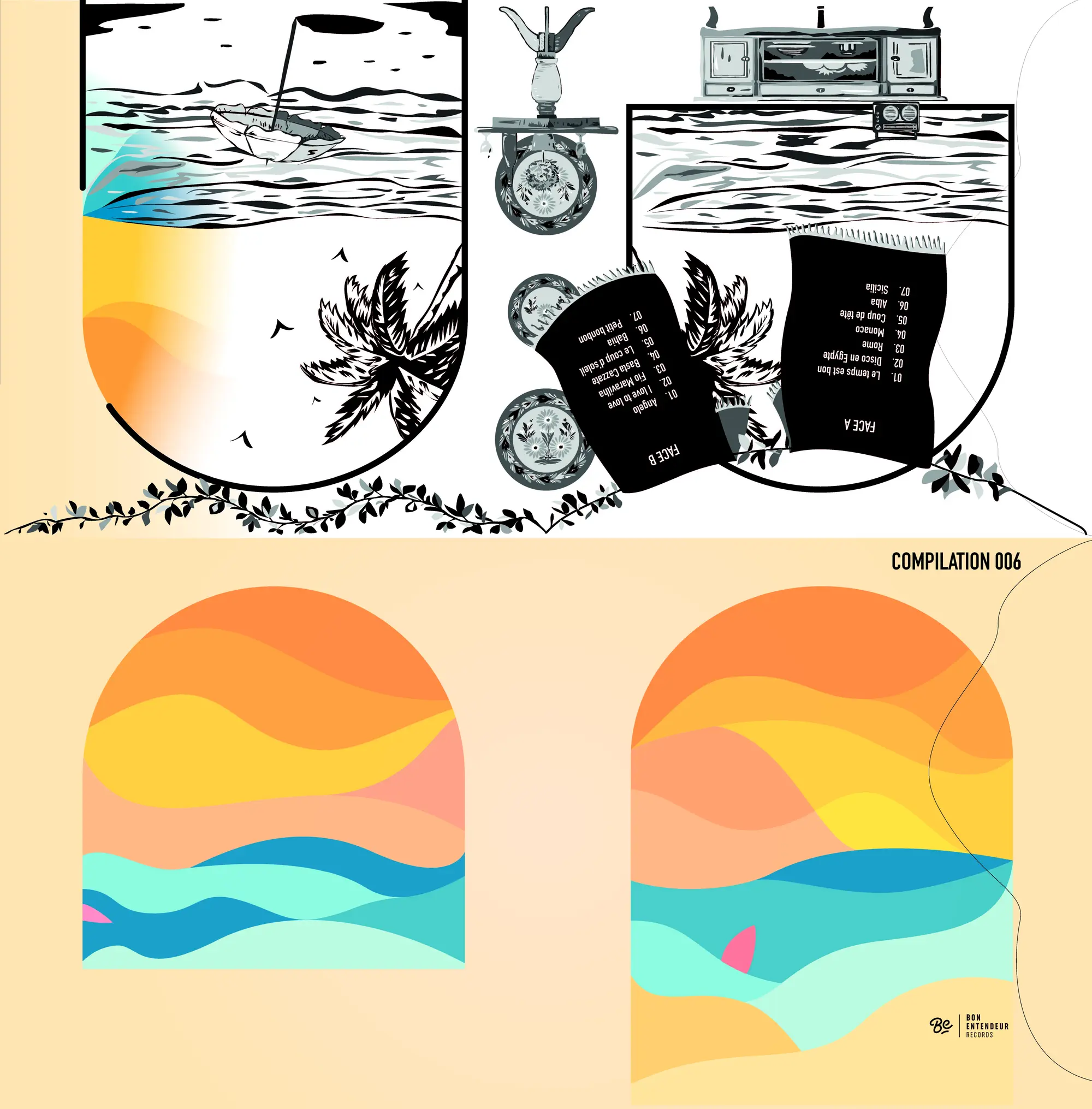Illustration Bon Entendeur Vinyle
