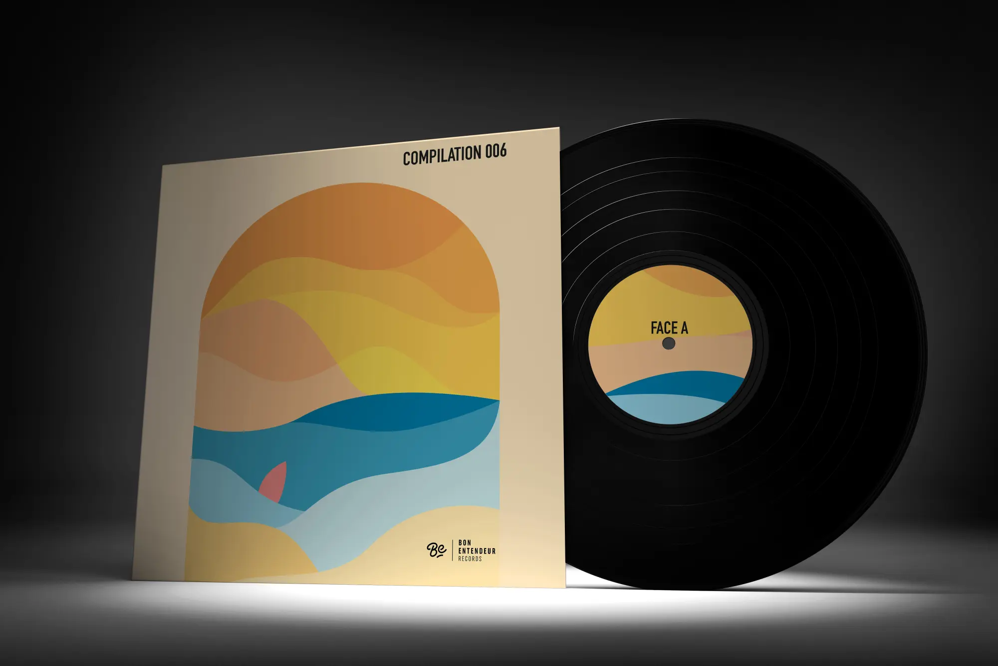 Illustration Bon Entendeur Vinyle
